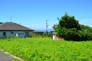 富士山望む　千葉県富津市富士見ヶ丘別荘地　高台4